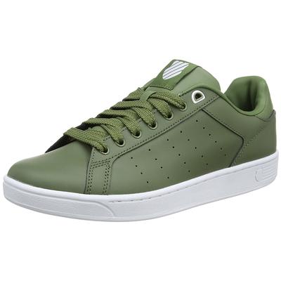 K-Swiss Men's Clean Court CMF Sneakers - Olive/White