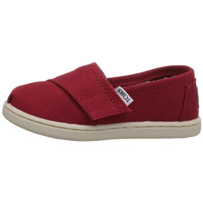 Toms Toddler Canvas Casual Shoe - Red